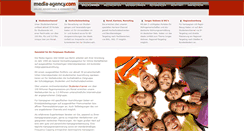 Desktop Screenshot of media-agency.com